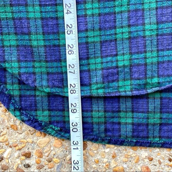 Men's My Grandfather Shirt Plaid Made in Ireland Long Sleeve Shirt Size L - Picture 4 of 8